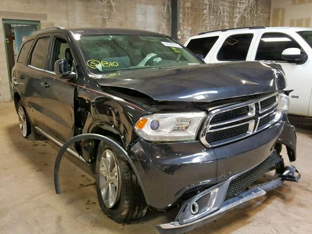 1C4RDJDG4EC443640 - 2014 DODGE DURANGO LI BLACK photo 1