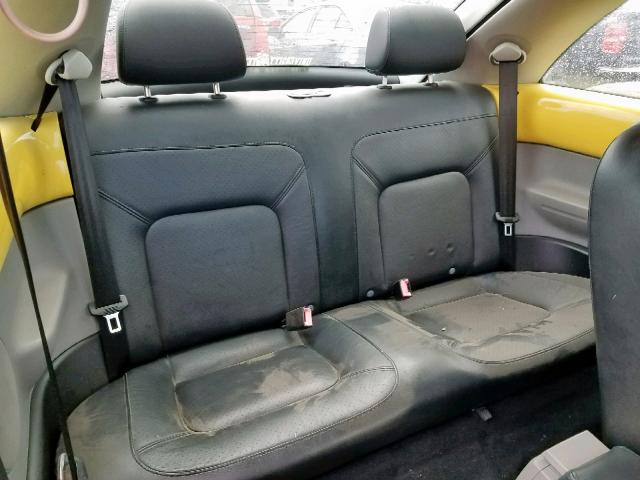 3VWCK31C35M414599 - 2005 VOLKSWAGEN NEW BEETLE 黄色 照片 6