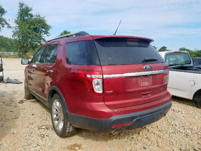 1FM5K7D83FGC01718 - 2015 FORD EXPLORER XLT  photo 3