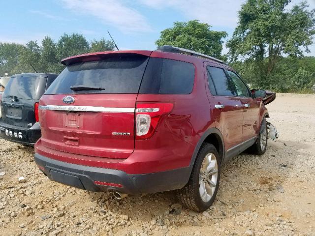 1FM5K7D83FGC01718 - 2015 FORD EXPLORER XLT  photo 4