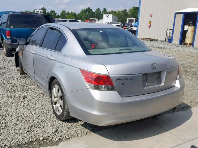 1HGCP2F78AA021040 - 2010 HONDA ACCORD EX SILVER photo 3