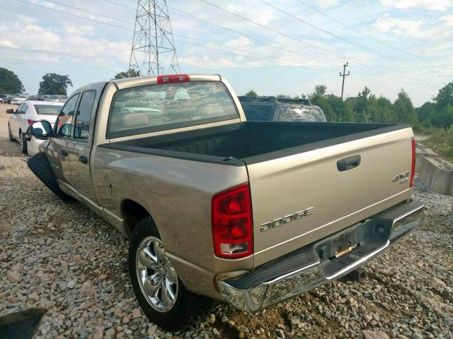 1D7HU18D94S705769 - 2004 DODGE RAM 1500 S GOLD photo 3