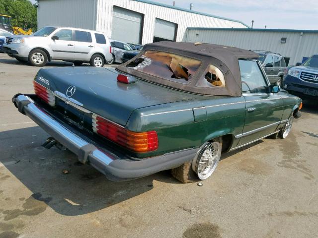 0704412021834 - 1975 MERCEDES-BENZ 450SL GREEN photo 4