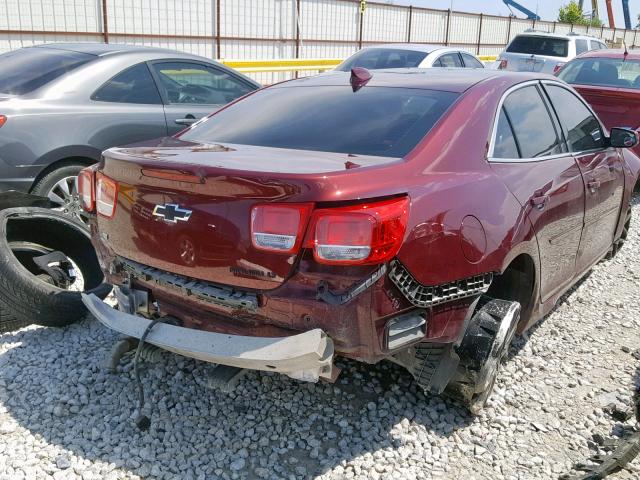 1G11C5SL2FF307524 - 2015 CHEVROLET MALIBU 1LT 栗色 照片 4