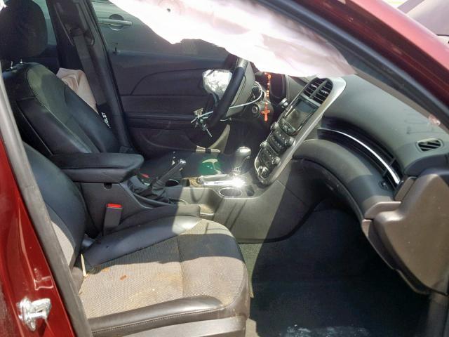 1G11C5SL2FF307524 - 2015 CHEVROLET MALIBU 1LT 栗色 照片 5