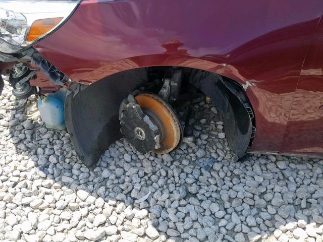 1G11C5SL2FF307524 - 2015 CHEVROLET MALIBU 1LT 栗色 照片 9