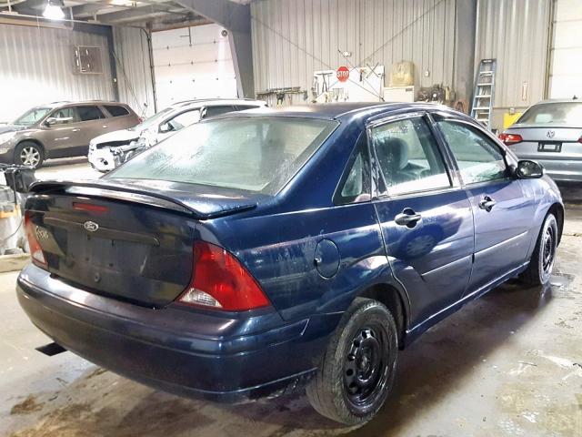 1FAFP33P93W248951 - 2003 FORD FOCUS LX BLUE photo 4