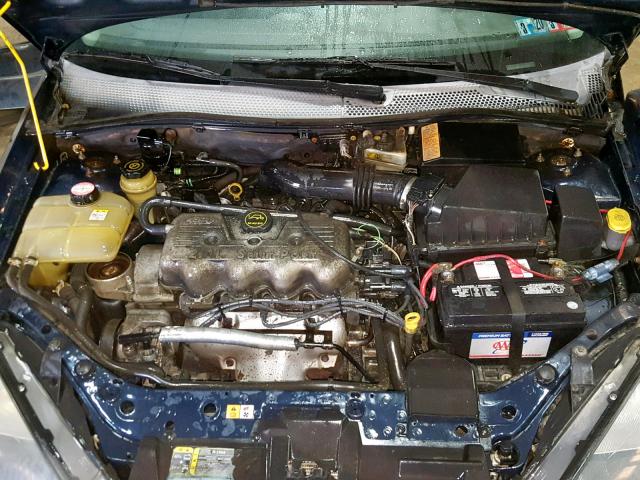 1FAFP33P93W248951 - 2003 FORD FOCUS LX BLUE photo 7