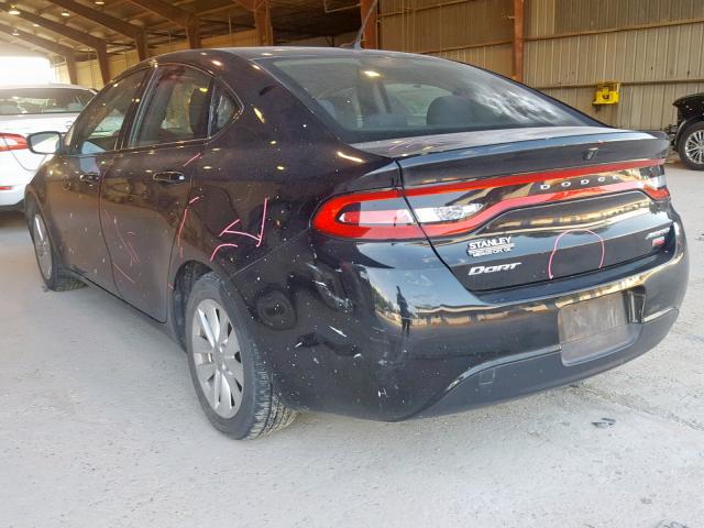 1C3CDFDH3ED825488 - 2014 DODGE DART SE AE BLACK photo 3