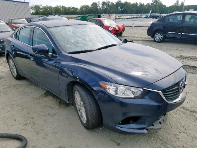 JM1GL1U5XH1145506 - 2017 MAZDA 6 SPORT BLUE photo 1