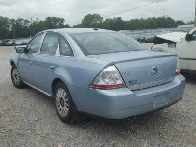 1MEHM40W78G626889 - 2008 MERCURY SABLE LUXU BLUE photo 3