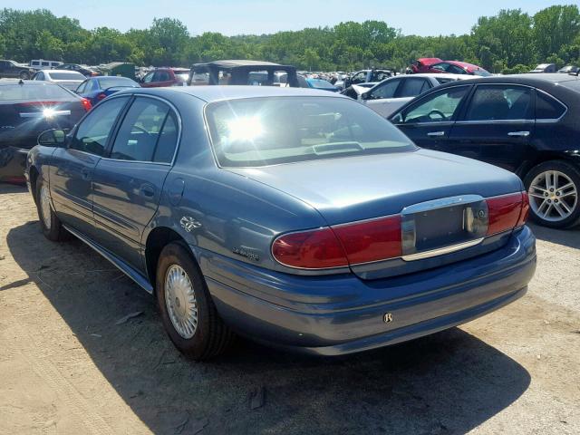 1G4HP54K5Y4232908 - 2000 BUICK LESABRE CU BLUE photo 3