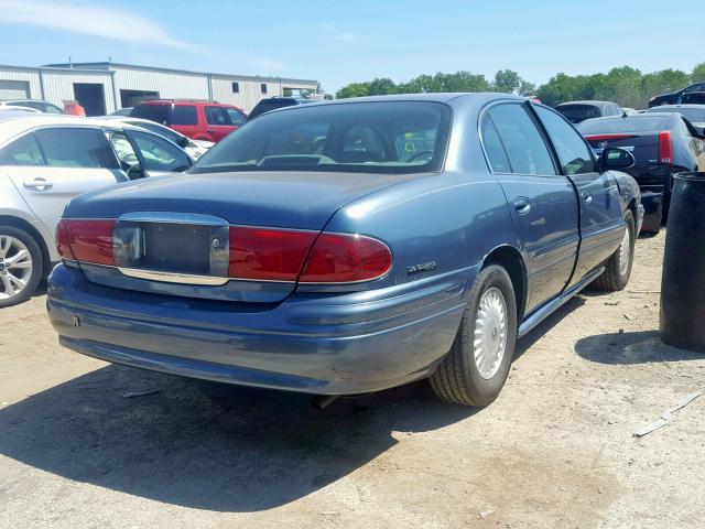 1G4HP54K5Y4232908 - 2000 BUICK LESABRE CU BLUE photo 4