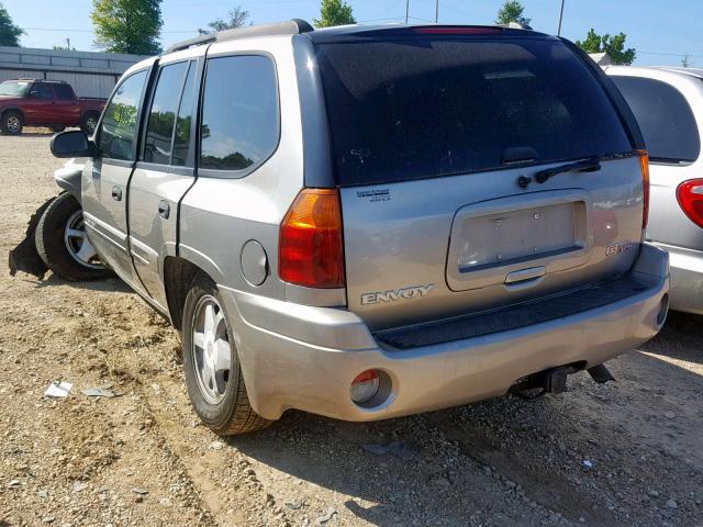 1GKDT13S232327489 - 2003 GMC ENVOY BEIGE photo 3