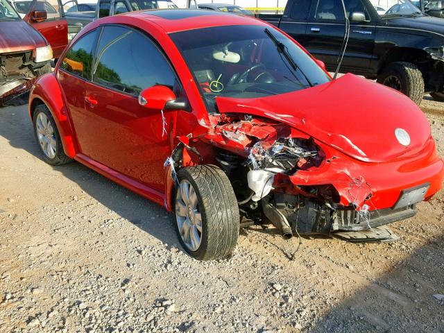 3VWCD21C63M436825 - 2003 VOLKSWAGEN NEW BEETLE RED photo 1