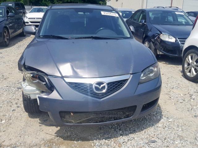 JM1BK323371632166 - 2007 MAZDA 3 S GRAY photo 9