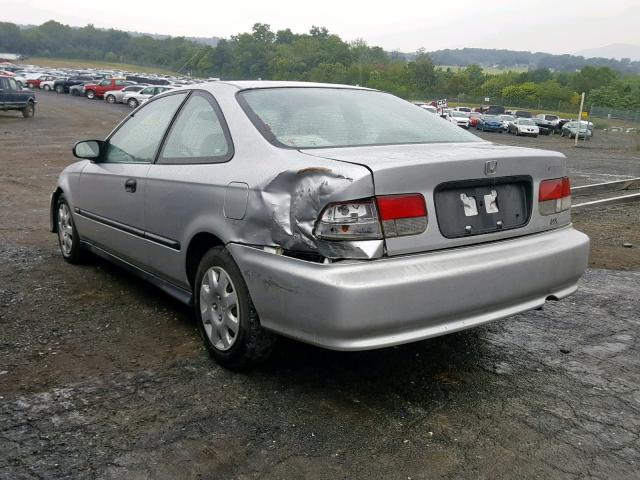 1HGEJ6128XL016088 - 1999 HONDA CIVIC DX SILVER photo 3