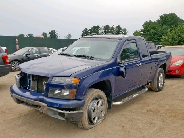 1GCJTCFE0C8110598 - 2012 CHEVROLET COLORADO L BLUE photo 2