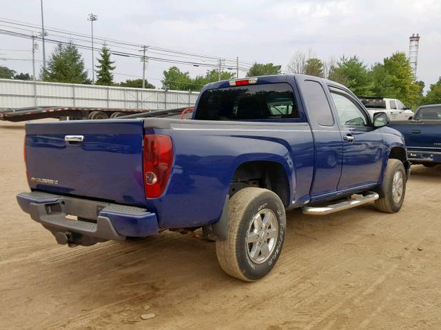 1GCJTCFE0C8110598 - 2012 CHEVROLET COLORADO L BLUE photo 4