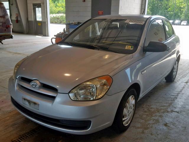 KMHCM36C87U011542 - 2007 HYUNDAI ACCENT GS SILVER photo 2