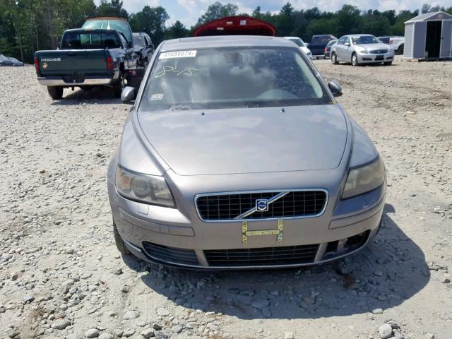 YV1MS390862173305 - 2006 VOLVO S40 2.4I GRAY photo 9