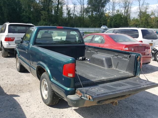 1GTCS1443WK519115 - 1998 GMC SONOMA GREEN photo 3