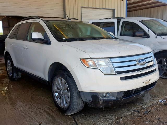 2FMDK38C18BA94892 - 2008 FORD EDGE SEL WHITE photo 1