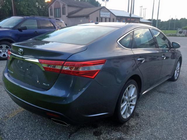 4T1BK1EBXDU054581 - 2013 TOYOTA AVALON BAS GRAY photo 4