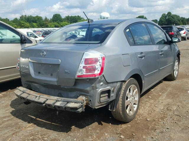 3N1AB61E68L611700 - 2008 NISSAN SENTRA 2.0 SILVER photo 4