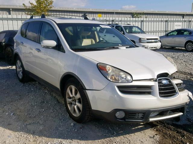 4S4WX83D074401081 - 2007 SUBARU B9 TRIBECA WHITE photo 1