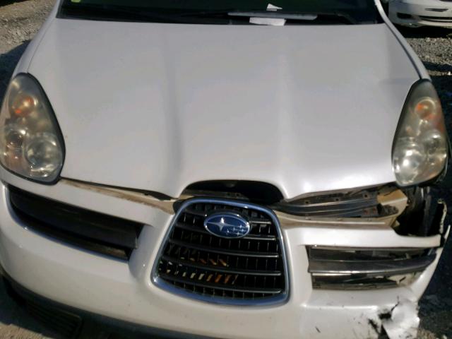 4S4WX83D074401081 - 2007 SUBARU B9 TRIBECA WHITE photo 7