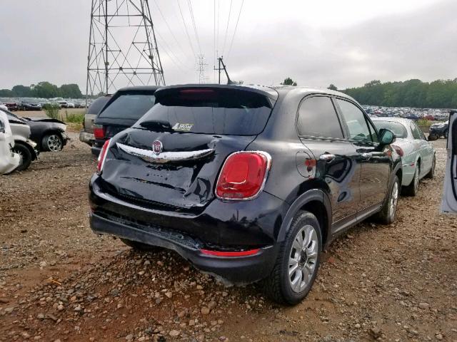 ZFBCFXBT5GP441865 - 2016 FIAT 500X EASY BLACK photo 4