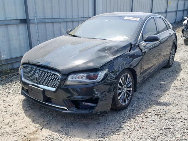 3LN6L5A95HR655659 - 2017 LINCOLN MKZ PREMIE BLACK photo 2