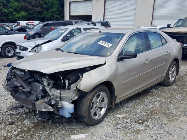 1G11B5SA4GF101737 - 2016 CHEVROLET MALIBU LIM GOLD photo 2