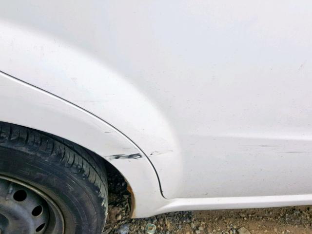 KL1TD566X7B190826 - 2007 CHEVROLET AVEO BASE თეთრი ფოტო 9