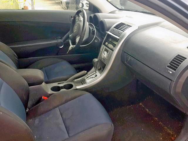 JTKDE177470180940 - 2007 TOYOTA SCION TC ლურჯი ფოტო 5