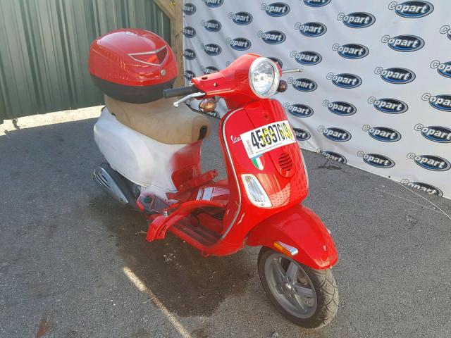 ZAPC386B195009316 - 2009 VESPA LX 50 RED photo 1