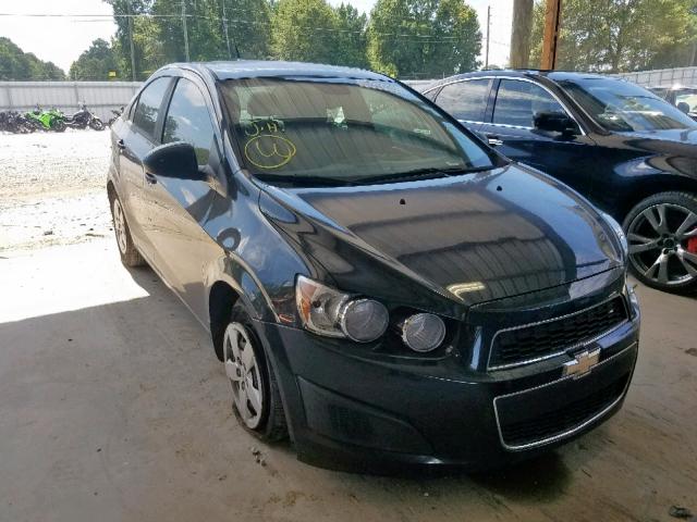 1G1JA5SH4D4115614 - 2013 CHEVROLET SONIC LS 黑色 照片 1