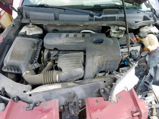 1G8AL52FX5Z163763 - 2005 SATURN ION LEVEL BURGUNDY photo 7