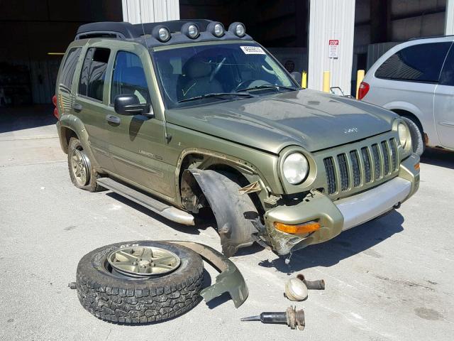 1J4GL38K83W534484 - 2003 JEEP LIBERTY RE GREEN photo 1