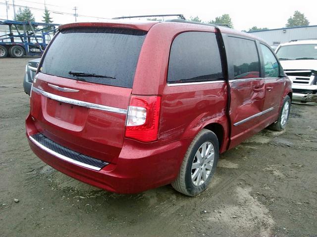 2C4RC1BG7FR715614 - 2015 CHRYSLER TOWN & COU MAROON photo 4