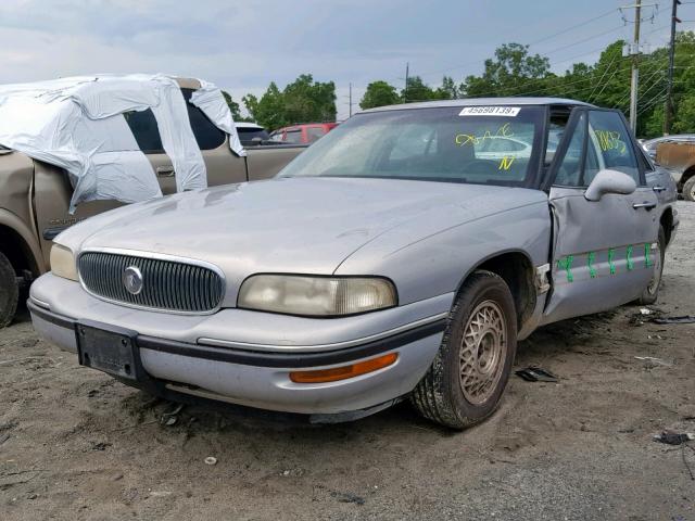 1G4HP52K8VH489729 - 1997 BUICK LESABRE CU GRAY photo 2