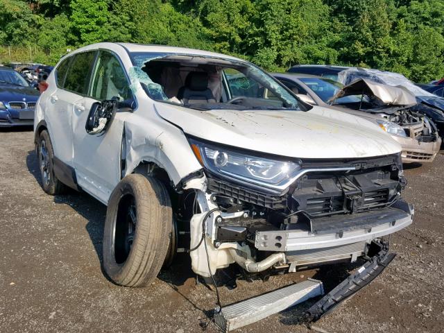 5J6RW2H81JL023616 - 2018 HONDA CR-V EXL WHITE photo 1