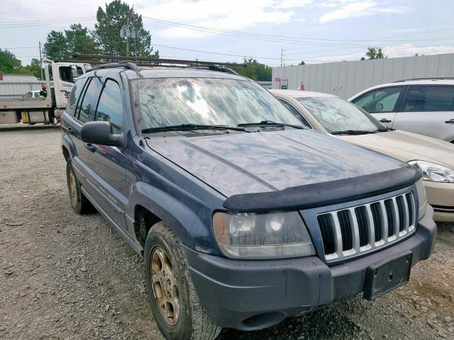 1J4GW48S94C127175 - 2004 JEEP GRAND CHER BLUE photo 1