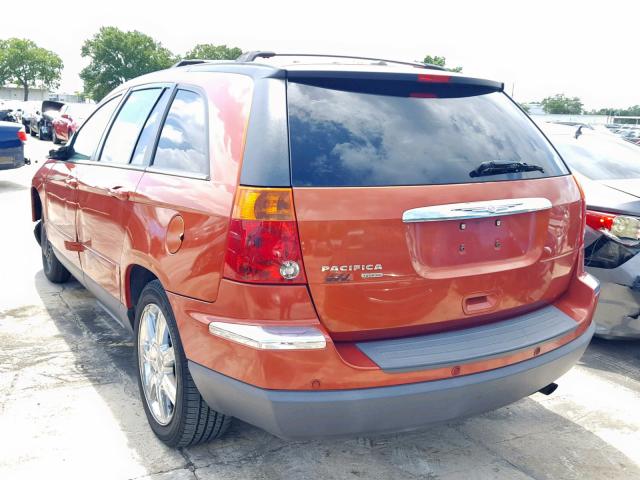 2A8GM68466R733027 - 2006 CHRYSLER PACIFICA T ORANGE photo 3