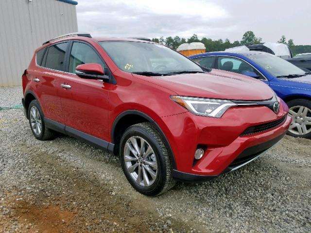 2T3YFREV3HW357366 - 2017 TOYOTA RAV4 LIMIT RED photo 1