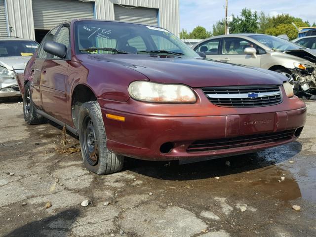 1G1ND52J816222760 - 2001 CHEVROLET MALIBU MAROON photo 1