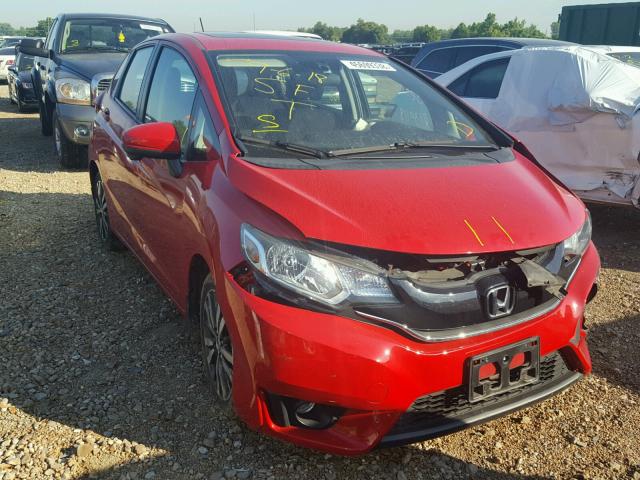 3HGGK5H84FM778115 - 2015 HONDA FIT EX RED photo 1