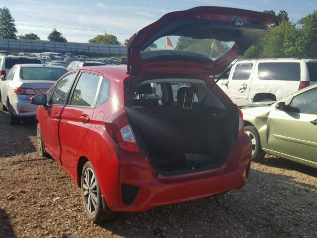 3HGGK5H84FM778115 - 2015 HONDA FIT EX RED photo 3