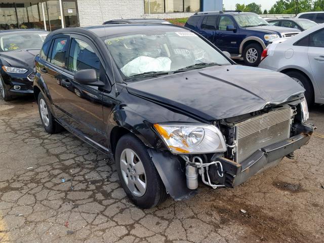 1B3HB28A39D259725 - 2009 DODGE CALIBER SE BLACK photo 1